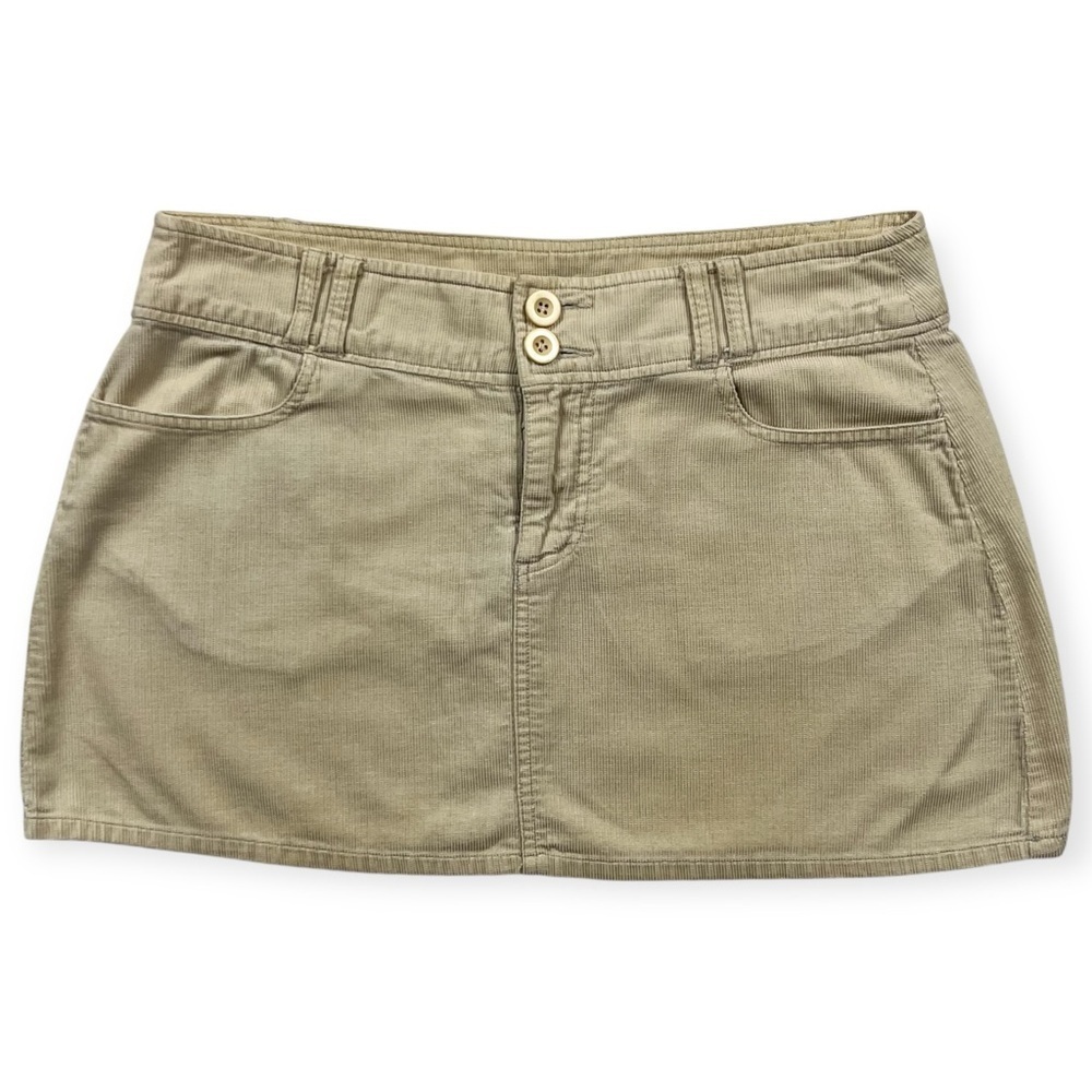 Y2K Low Rise Blue Asphalt Mini Skirt